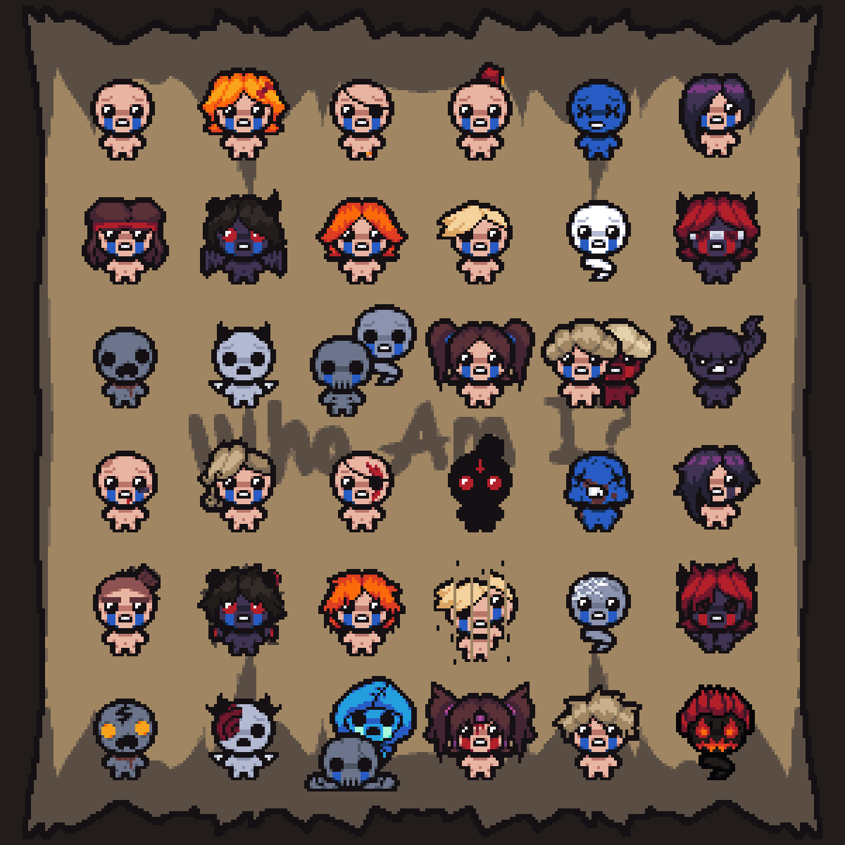 Dynodoor's tweet image. Who am I?

#Pixelart #tboi #thebindingofisaac