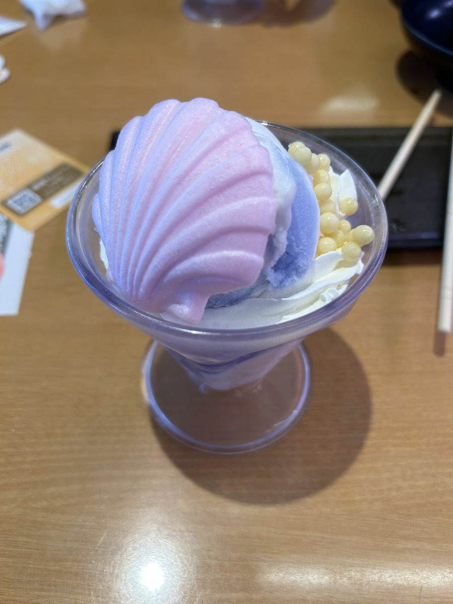 rhym_esu's tweet photo. 美味しかったです！
ちなみに寿司皿はハズレでした、、、25万食中の300は当たらんて（0.12%）
#スシロー原神コラボ https://t.co/2DJr7MA11F