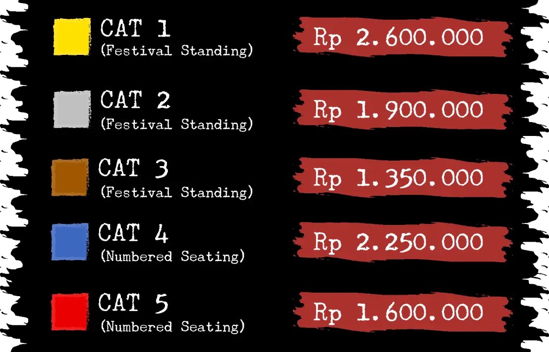 idextratime's tweet photo. ✅ RESMI: Harga tiket konser Avenged Sevenfold di Jakarta 25 Mei 2024!

Gas gak sih guys? https://t.co/KX2pE0xWe8
