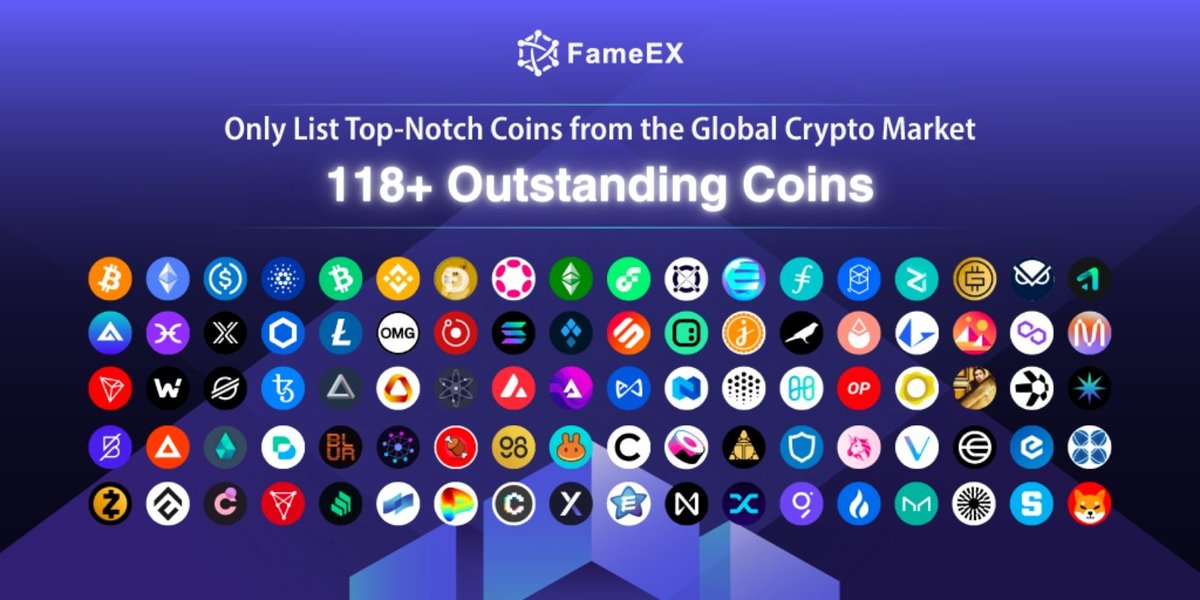 FameEXGlobal's tweet photo. 🌐🪙At FameEX, we pride ourselves on listing 118+ premium and promising coins!   

🚀 Our comprehensive assessments include code audits, token issuance, technical innovation, brand operation, project originality, and future development.   

https://t.co/UbJGRGaMOp https://t.co/TxKD8TeAGc