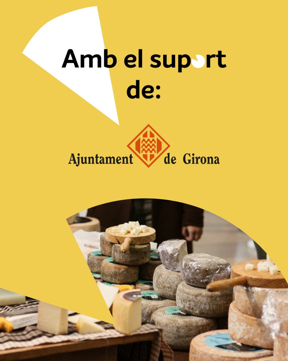 Forumformatge's tweet image. 🎉 @Girona_Cat dona suport al #ForumFormatge!

Amb el seu suport, es converteix en un reconeixement de la riquesa gastronòmica local i un suport en la promoció de productes artesans.

🗓 2 i 3 de març de 10h a 20h 
📍Passeig de la Devesa de Girona