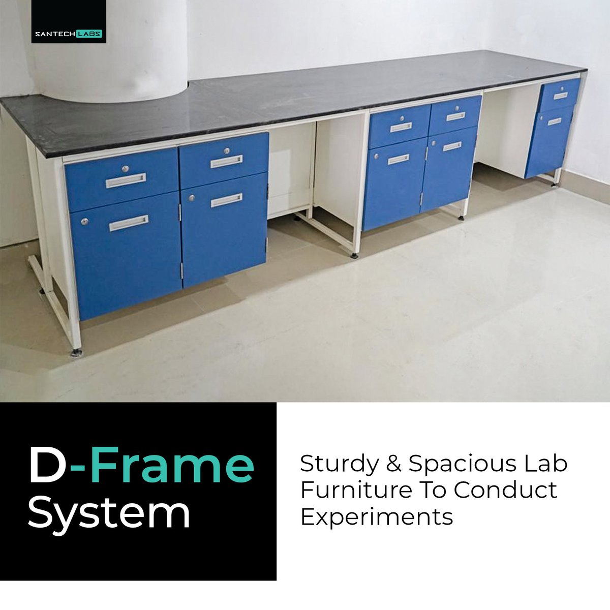 santechlabs's tweet image. Achieve lab excellence with Santech Labs&apos; plinth, d-frame systems, and storage cabinets sturdy, reliable, and space-efficient lab furniture for optimal organization.
.
Visit our website: santechlab.com
.
#santechlabs #modularlabfurniture #dframesystem #labfurniture