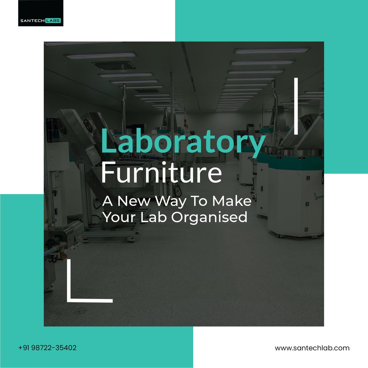 santechlabs's tweet image. Achieve lab excellence with Santech Labs&apos; plinth, d-frame systems, and storage cabinets sturdy, reliable, and space-efficient lab furniture for optimal organization.
.
Visit our website: santechlab.com
.
#santechlabs #modularlabfurniture #dframesystem #labfurniture