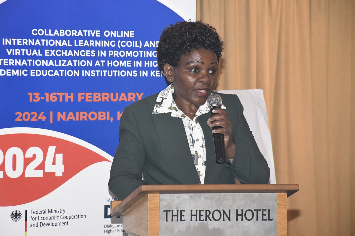 DeKUTkenya's tweet image. Dedan Kimathi University of Technology, in collaboration with the University of Nairobi, Maseno University, Kibabii University (Kenya), and Leibniz University Hannover (Germany).

#COILTraining #InternationalizationAtHome #NMTDIESProgramme #VirtualExchange #DAAD #DeKUT #UoN