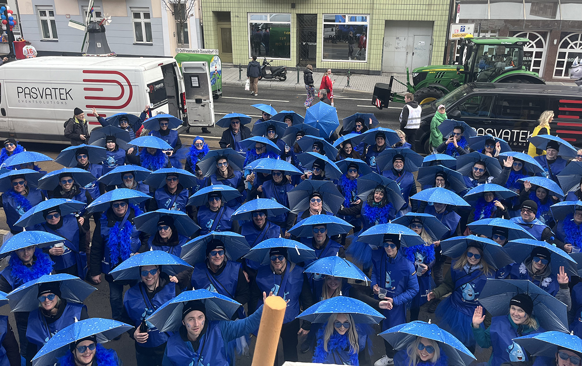 Our colleagues at Grundfos Germany showcased our commitment to global water issues at Düsseldorf's Rose Monday parade, using the 'Wasser is Läwe' float to deliver a vital message to 600,000+ attendees, reinforcing our strong regional ties and dedication to sustainability.