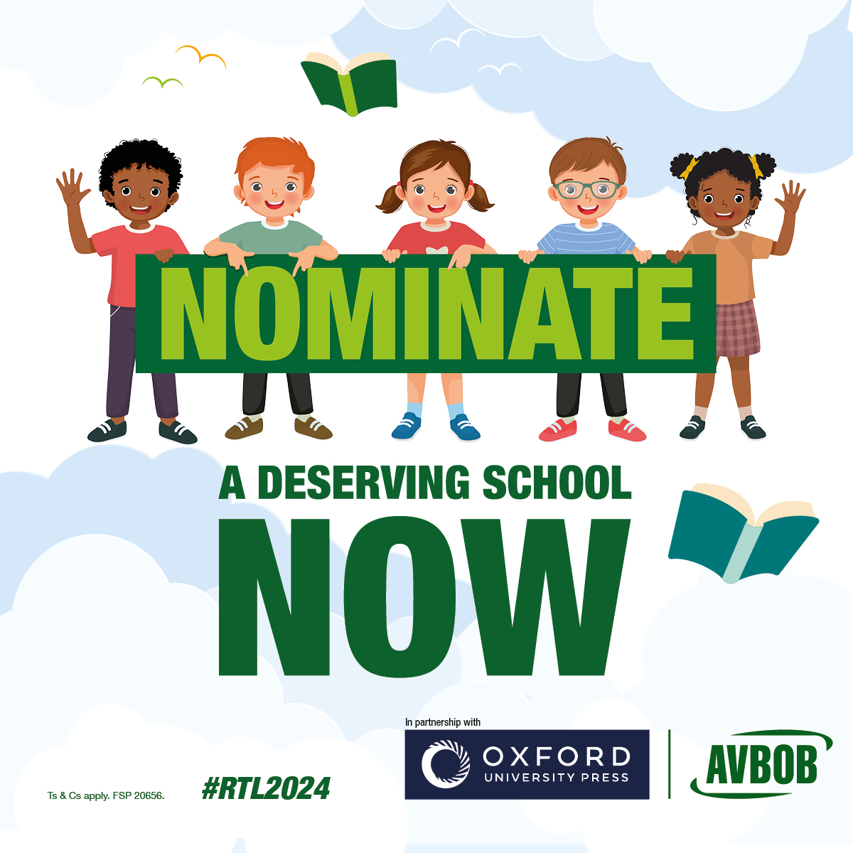 AVBOBSA's tweet photo. Nominate a deserving primary school or educational NPO now by clicking here: https://t.co/s06jnwiNf7
Craft a compelling motivation by:
1. Understanding the needs of your nominated school
2. Pouring your heart into words to inspire change
#RoadToLiteracy #RTL2024 #AVBOB #OUPSA https://t.co/7rnsyL39jW
