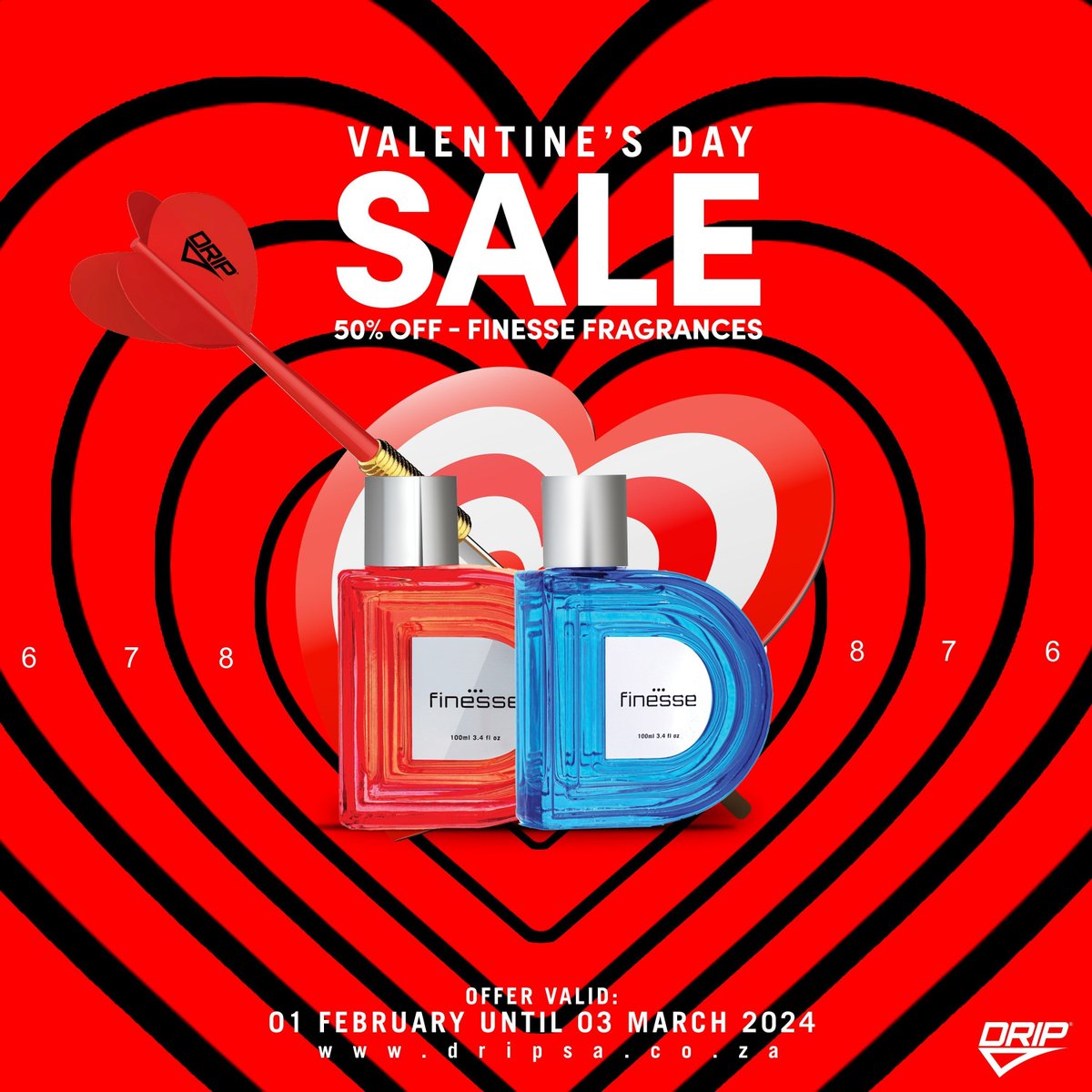 Love Finds Its Price Tag at Drip 😍
Shop incredible discounts on romantic surprises at <a href="/dripsportif/">DRIP SPORTIF</a> in Baywest Mall. The month of love promotion sales will run from 01 February until 03 March 2024. Ts &amp; Cs apply.
