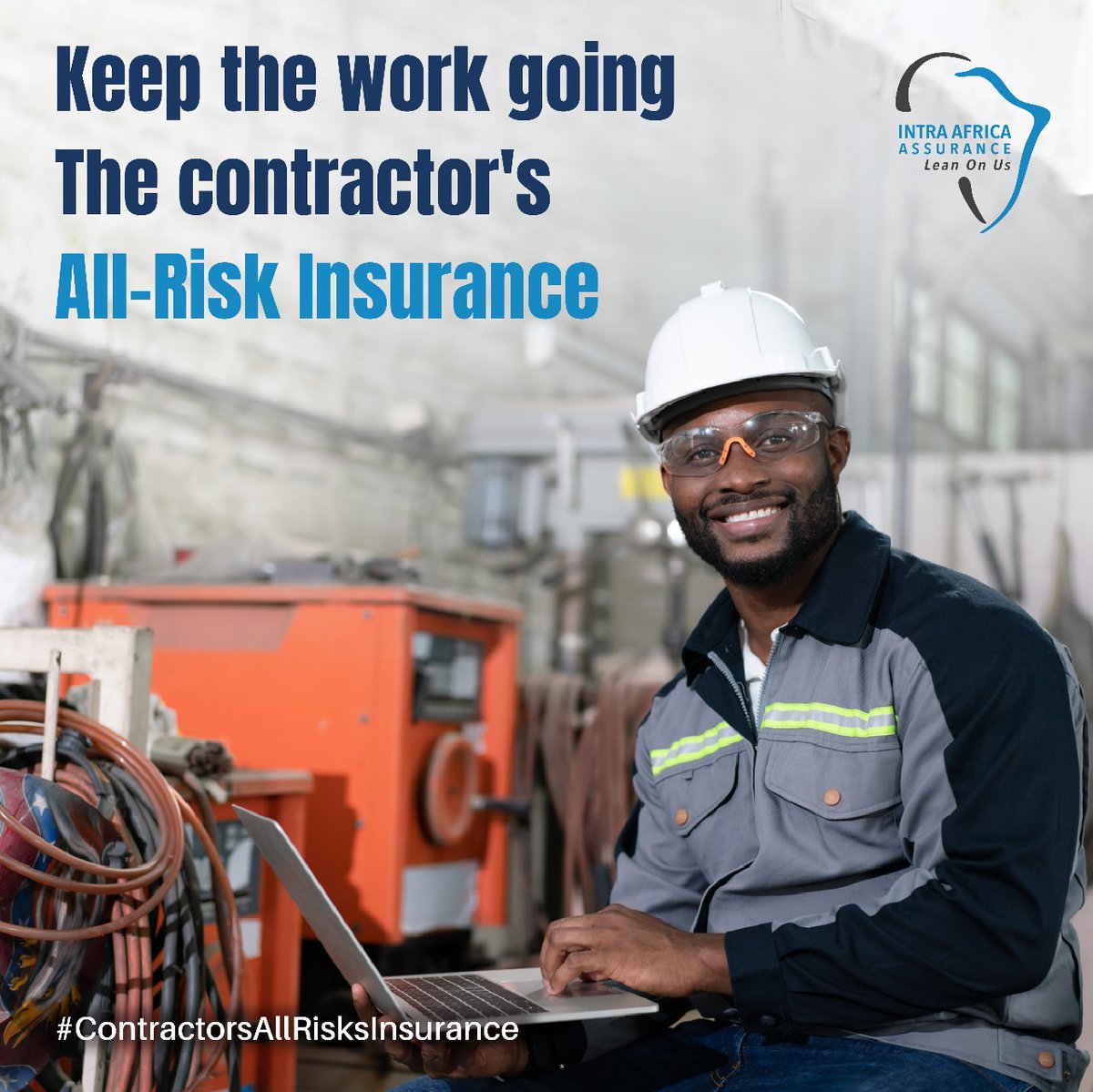 In the event of unforeseen incidents on the construction site, keep work going with minimal delays. Our Contractors' All Risk insurance can have you back up and running in a jiffy. Visit us on intraafrica.co.ke/contractors-al… to learn more.  #allrisks #alliedcontractors
