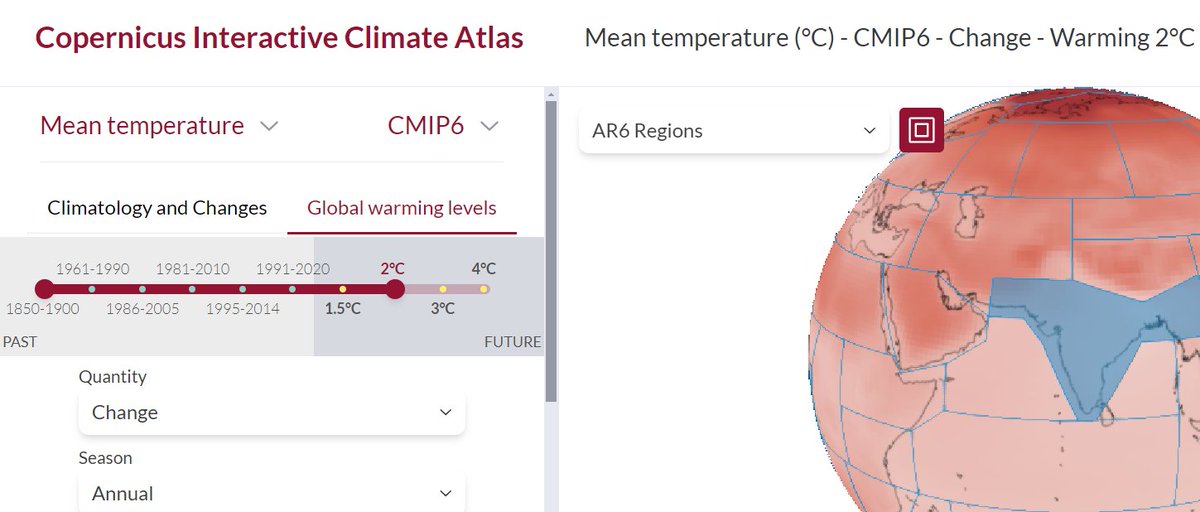 Here's a one-stop climate atlas for you!

The Copernicus Interactive Climate Atlas:
atlas.climate.copernicus.eu

Explore the past climate and future projections.

Read more:
climate.copernicus.eu