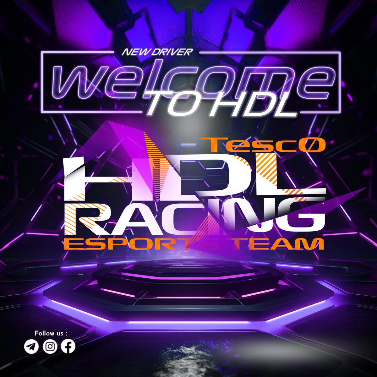 [HDL] Tesco
🏁🎮 Exciting news as TESCO officially joins us as an addition to our academy team Team. We can’t wait to see what he can do. A warm welcome to the team! 🏁🚀 #NewDriver #TeamAnnouncement #EsportsRacing #uptheHDL 🌟