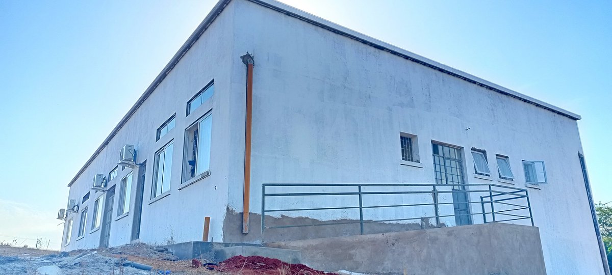 Final touches on Cancer Treatment and Care Centre at the Moi County Referral Hospital, Voi. #MakingTaitaTavetaHappy