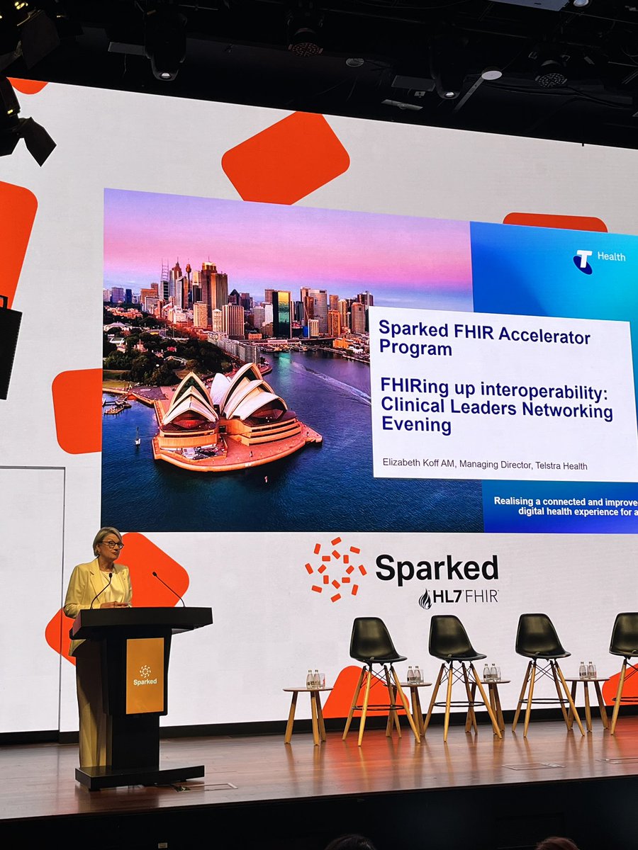 <a href="/ElizabethKoff/">Elizabeth Koff</a> Managing Director <a href="/telstrahealth/">Telstra Health</a> acknowledges that in Australia health is a laggard in the digital sphere
We have a lot of work to do!
#digitalhealth