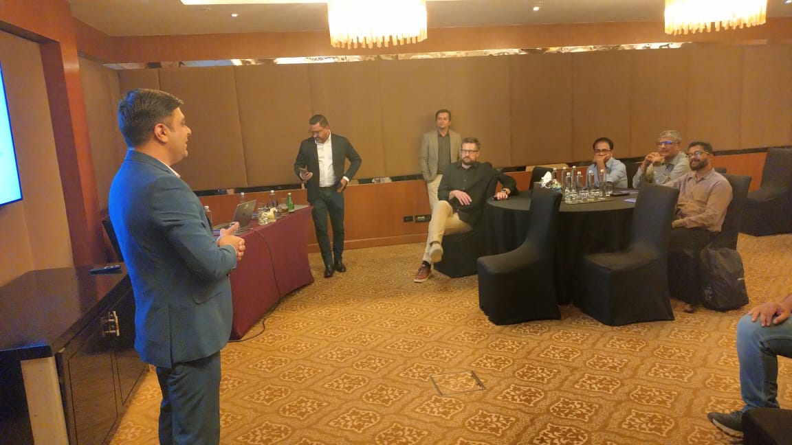 shivaami's tweet photo. #Shivaami, in collaboration with @JumpCloud, hosted an insightful executive closed-door #event at Sofitel Mumbai BKC yesterday!
Top executives gathered to unravel the secrets of conquering the challenge posed by unmanaged tools and systems in their IT environment.
#JumpCloud https://t.co/B9tVaLdyi7
