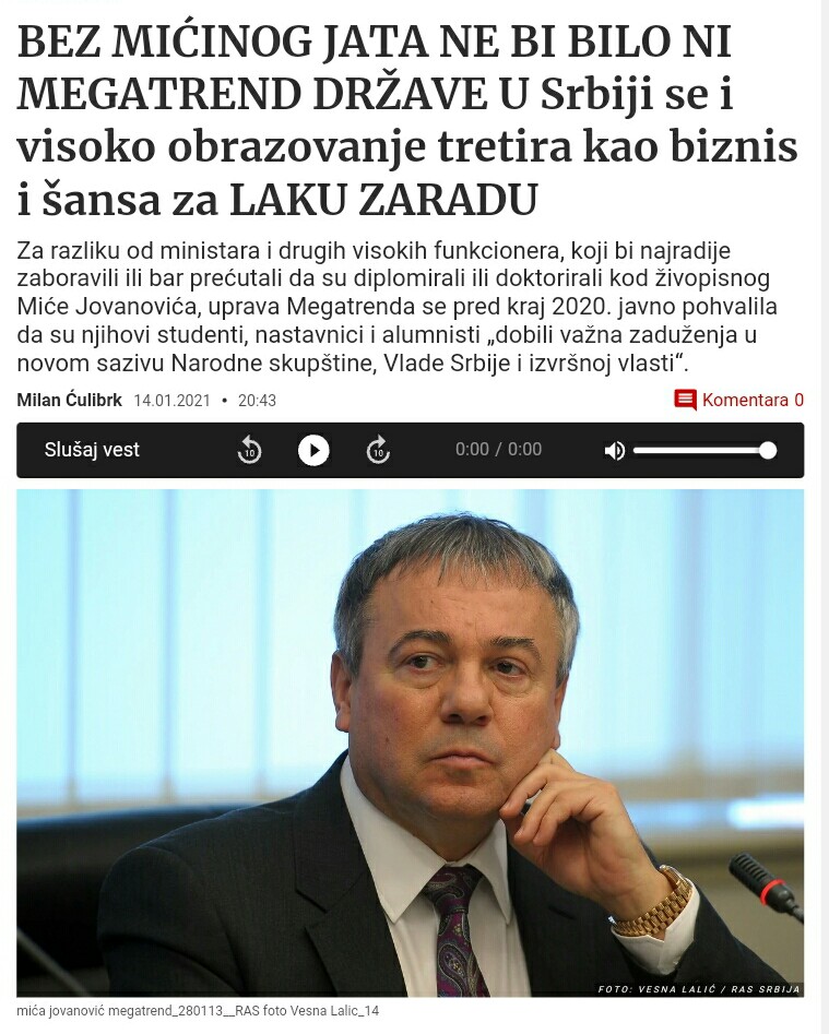 ivanajpavlovic's tweet photo. Tokom istrage u okviru operacije #Klaster,
utvrđeno je da je lažnu diplomu Univerziteta „Union“ iz Srbije dobila i izvesna #IrenaVujović, a kažu da je
ministarka #IrenaVujović ekonomsko obrazovanje stekla na Megatrendu! 
Dve diplome!?
https://t.co/rMlQTnOoSr https://t.co/sUofEKSq0m