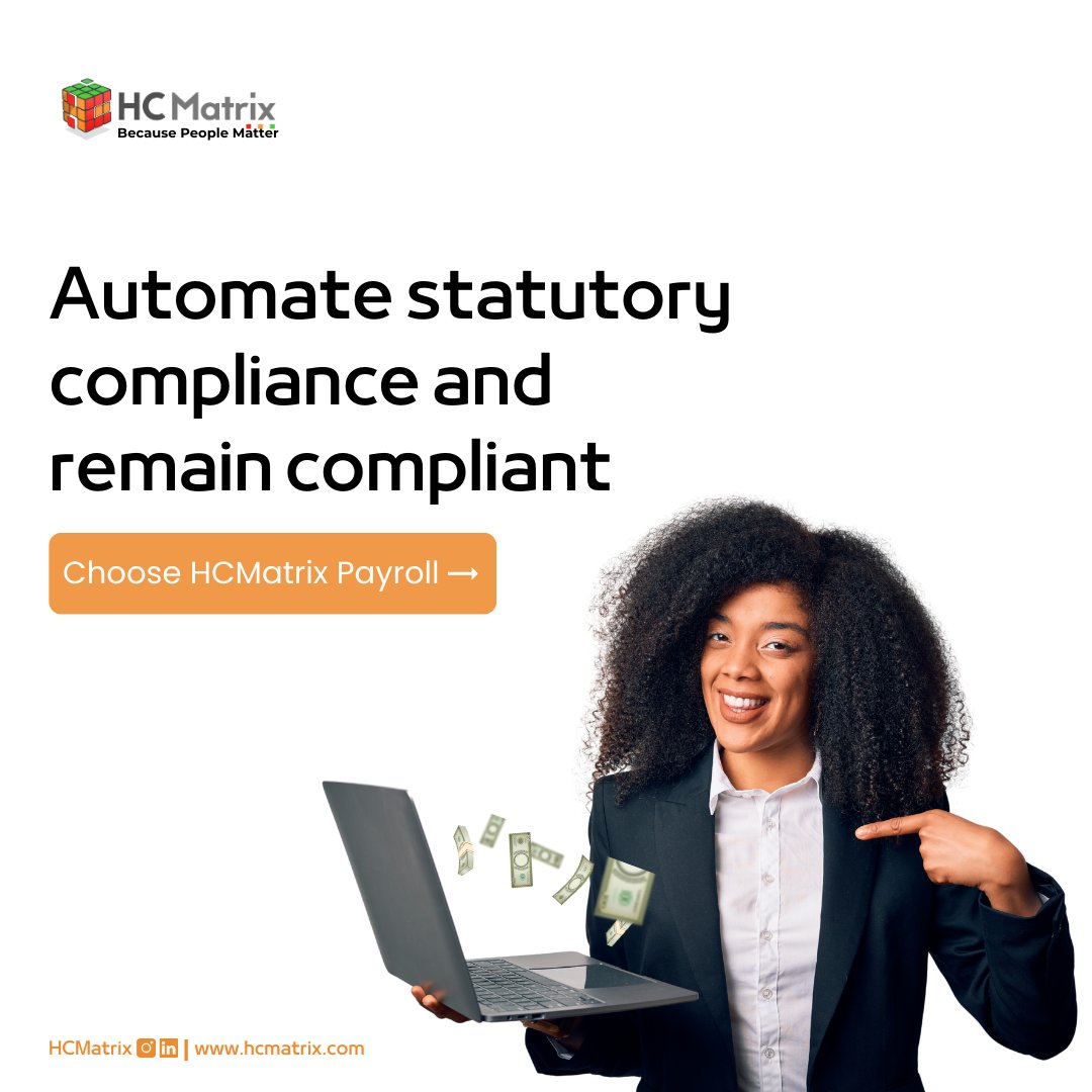 HCMatrix is your reliable partner in ensuring payroll compliance, keeping your business on track with changing laws. 

Follow the link in the bio to find out more.

#PayrollSolutions #ComplianceManagement #HCMatrixAdvantage