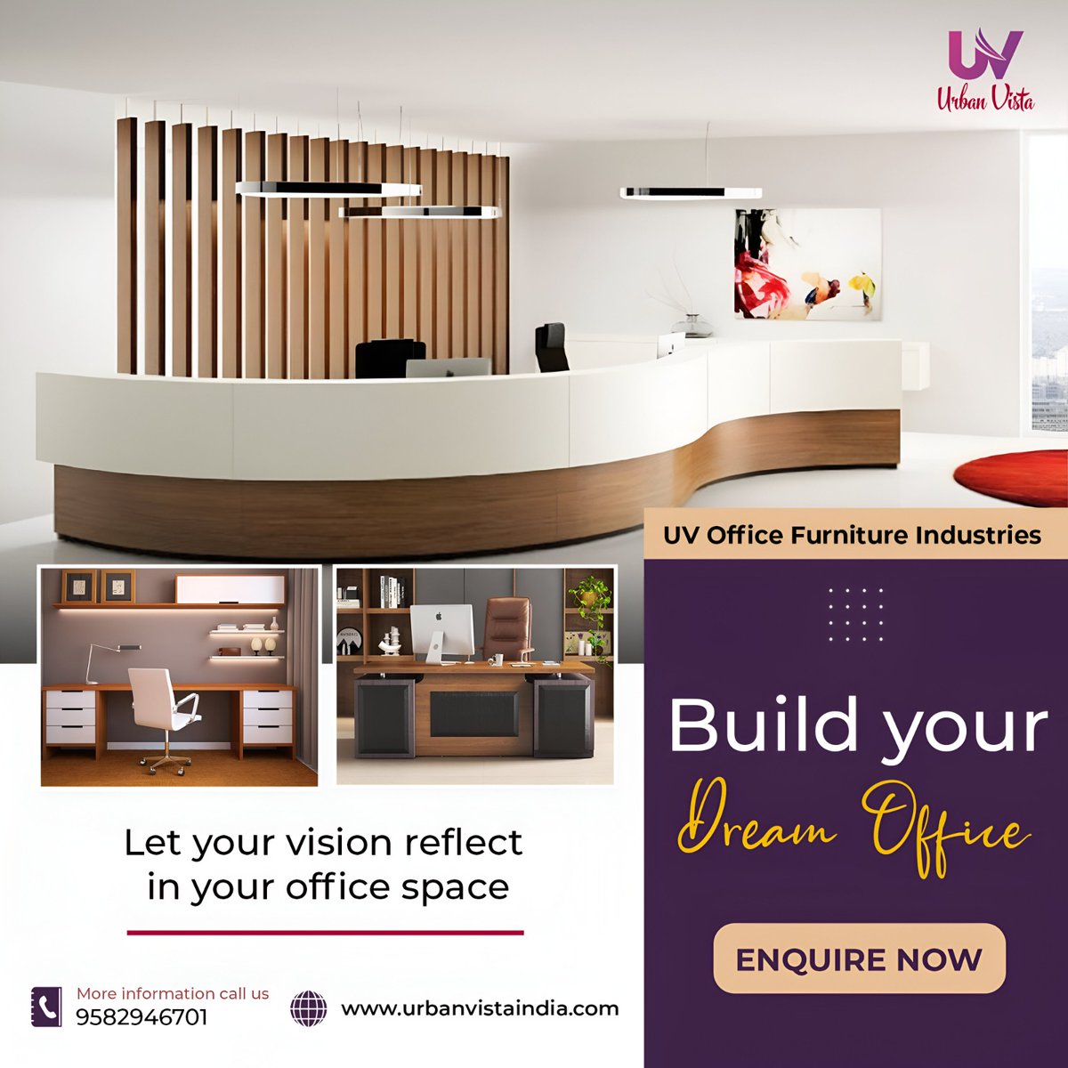 urbanvistaindia's tweet image. Elevate your office aesthetic with UV Office Furniture Industries ✨

+91-9582946701 
urbanvistaindia.com 

#officefurniture #modularfurniture #partitionsolutions #workstations #officechairs #receptiondesk #officestorage
#executivetable #officeinteriors #modularoffice