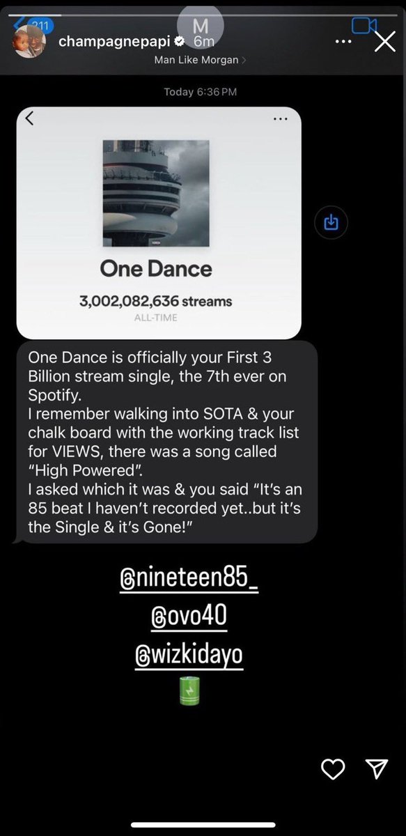 ElonChapo's tweet photo. Drake appreciated Wizkid for being part of his Biggest Song Ever.

Justin Bieber thank Wizkid for letting him jump on one of the Biggest Song of this Decade.

Tems appreciated Wizkid for transforming her Career to an International Artiste.

Many OGs and new generational Artiste both African and Global wants to be as Great as WIZKID 🔥✨🦅.But no Musician can ever be like HIM🐐