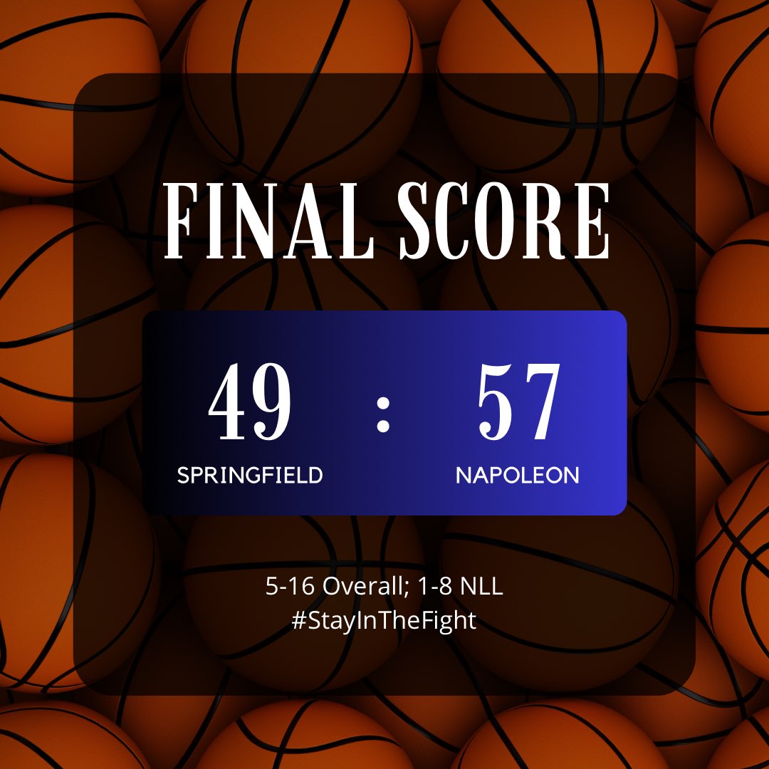 Final.

Back at it Friday at home for senior night!

<a href="/BCSNsports/">BCSN</a> <a href="/davey153/">Dave Spengler ®</a> <a href="/MaxPreps/">MaxPreps</a>