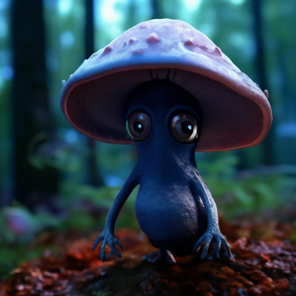 GM, mushrooms. Night observer in a dark forest.

#nftbuyers #nftdrop #NFTfam #drop #cryptoart #NFTshill #aiartist #crypto #artists #painting