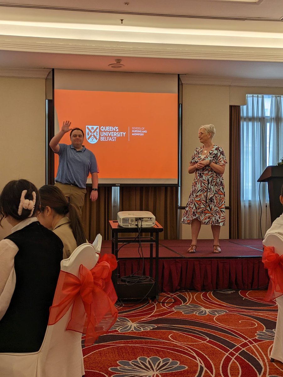 GaryMitchellRN's tweet photo. #Delighted to join @crbrownwilson @Hazel__Haworth to co-design a #SeriousGame 🎮👾📱about #BrainHealth 🧠🏥 in #Vietnam 🇻🇳 Excellent engagement and enthusiasm from our Vietnamese colleagues 😊👏🏻Excited for next steps 👣🤩 https://t.co/WPmZK2vjBs