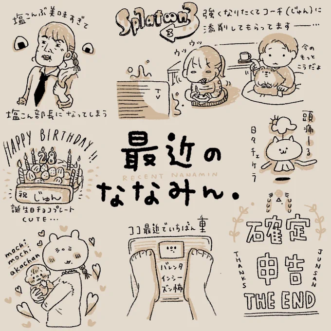 最近のななみんの様子です 