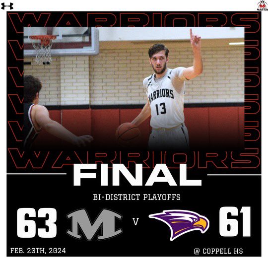 Martin Warriors Basketball tweet media