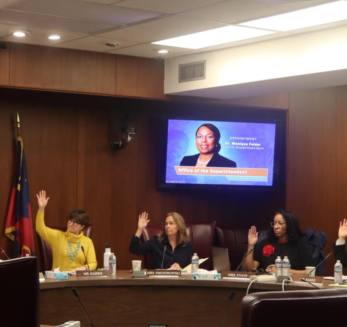 At the Feb. 6 MCPS Board of Education meeting, Dr. Monique Felder was sworn in as Interim Superintendent. This decision came during the midst of scrutiny towards the BOE because of their handling of sexual harassment reportsmade against Joel Beidleman. #MCPS #BOE #hs