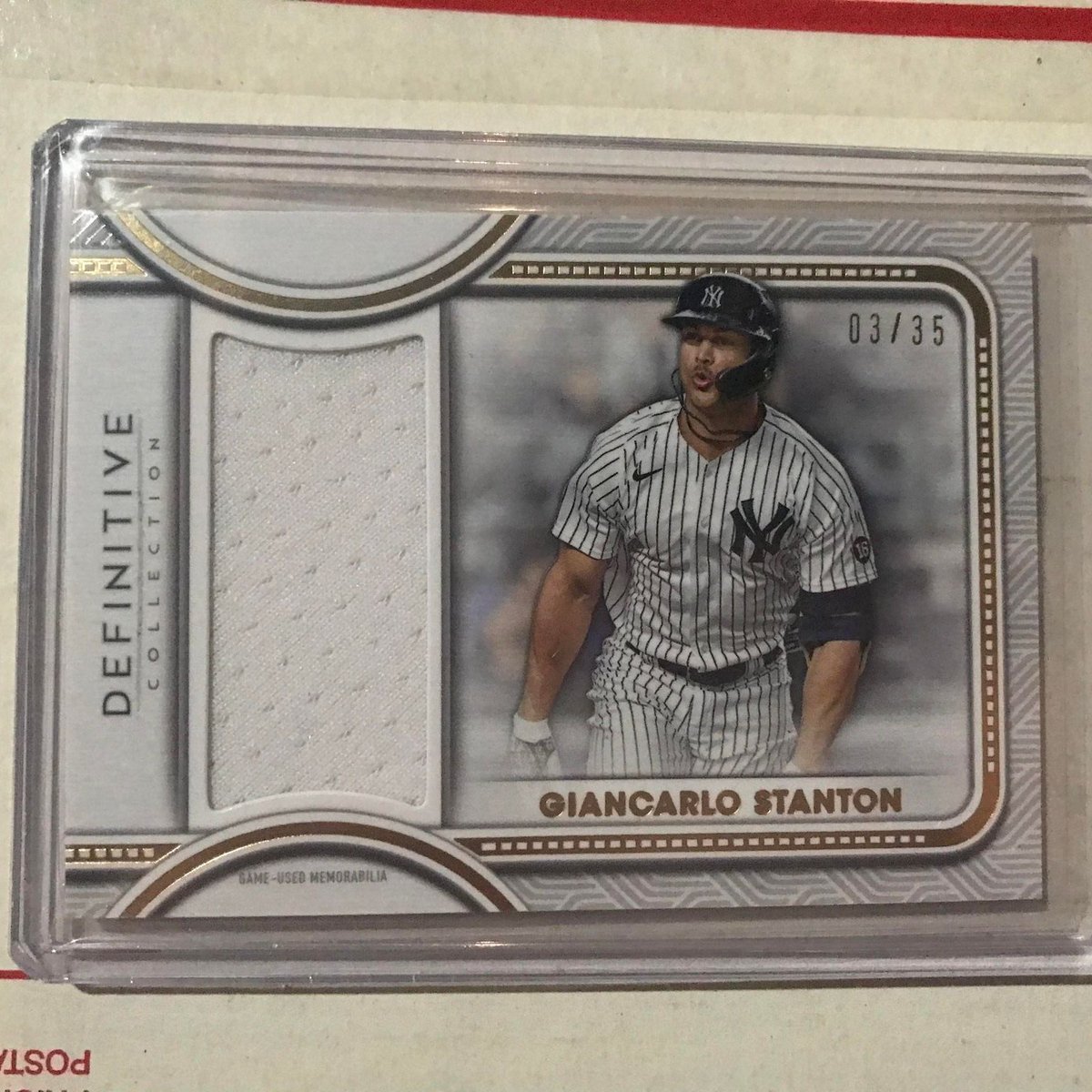 WhitticusCards's tweet image. 👀 Listed For Auction! 🚨
ebay.com/itm/2260039755…
@Topps Definitive Relic /35
Giancarlo Stanton @Yankees @MLB 
#thehobby #WhittnessCards #whodoyoucollect #Nancynewf #NewYork #Yankees #NewYorkYankees #GiancarloStanton #BaseballCards #MLB #baseballseason