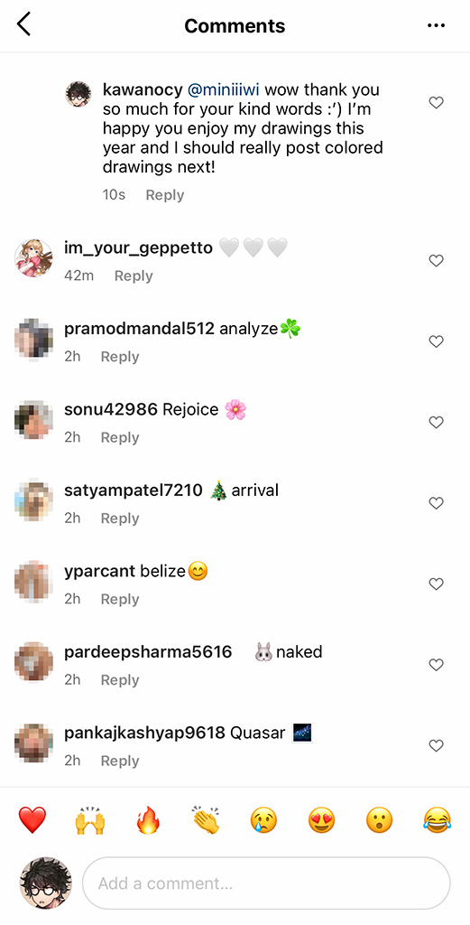 what is happening to instagram I thought they cleaned out bots..then wtf are these under my every post