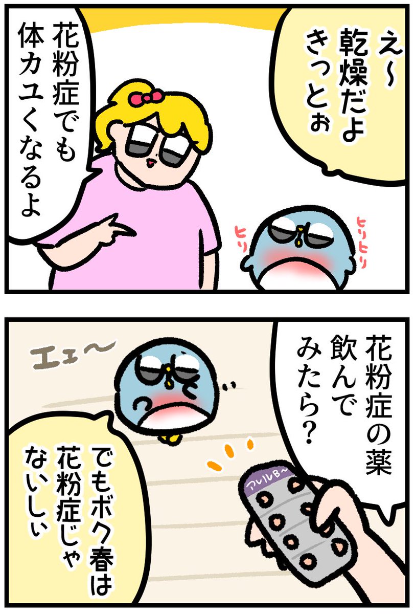 花粉症の薬を飲んでみた (2/2) 