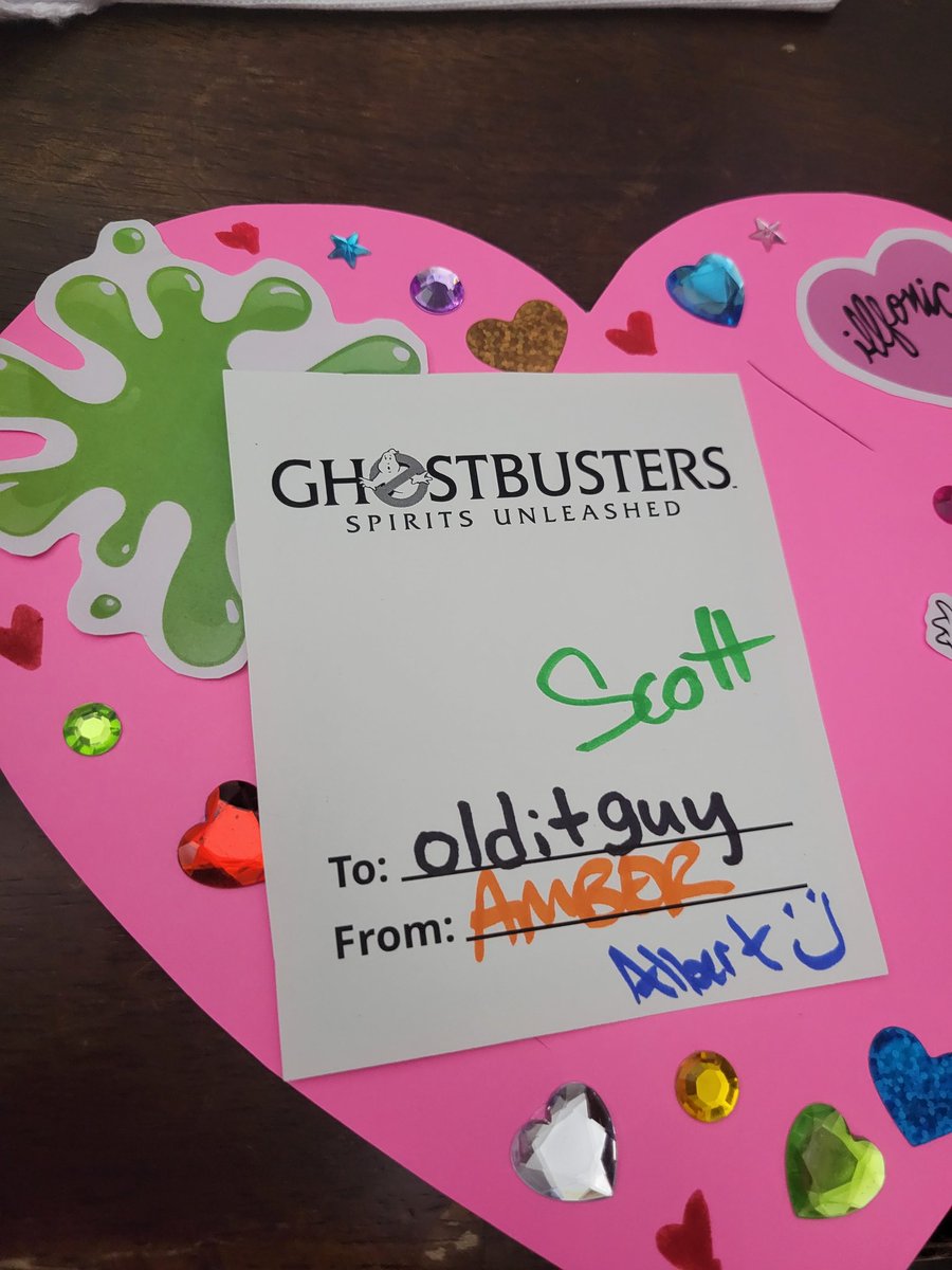 Received my awesome Valentines Day prize pack. Thanks to <a href="/IllFonic/">IllFonic</a>  <a href="/GhostbustersSU/">Ghostbusters: Spirits Unleashed</a>