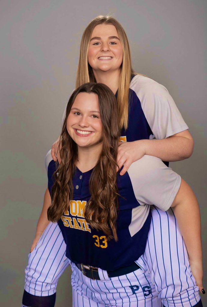 PSCSoftballWV's tweet image. Freshman Braylee Corbin and Shay Darlington are hoping to bring big bats this season into the line up, along with defensive versatility!
The coaching staff are looking for big things out of these two! With only 4 days left until the Lady Cats take the field, who's ready?