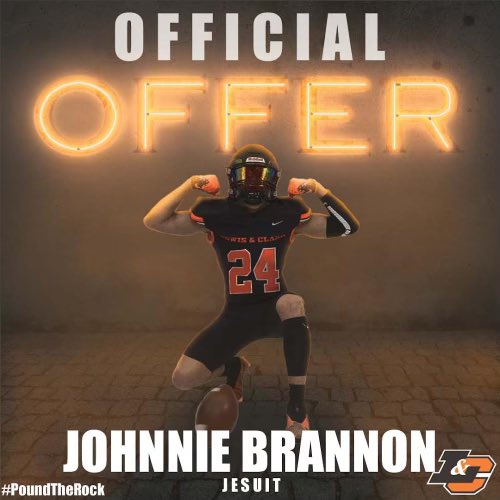 lj.brannon (@lj_brannon) on Twitter photo After a great talk with <a href="/JoeBushman5/">Joe Bushman</a> I’ve received an offer to play at Lewis and Clark🙏🏽 <a href="/IAmTDowns/">DBSelect_TDowns</a> <a href="/Jesuitsacfball/">Jesuit Marauder Football</a> <a href="/BrandonHuffman/">Brandon Huffman</a> After a great talk with <a href="/JoeBushman5/">Joe Bushman</a> I’ve received an offer to play at Lewis and Clark🙏🏽 <a href="/IAmTDowns/">DBSelect_TDowns</a> <a href="/Jesuitsacfball/">Jesuit Marauder Football</a> <a href="/BrandonHuffman/">Brandon Huffman</a>