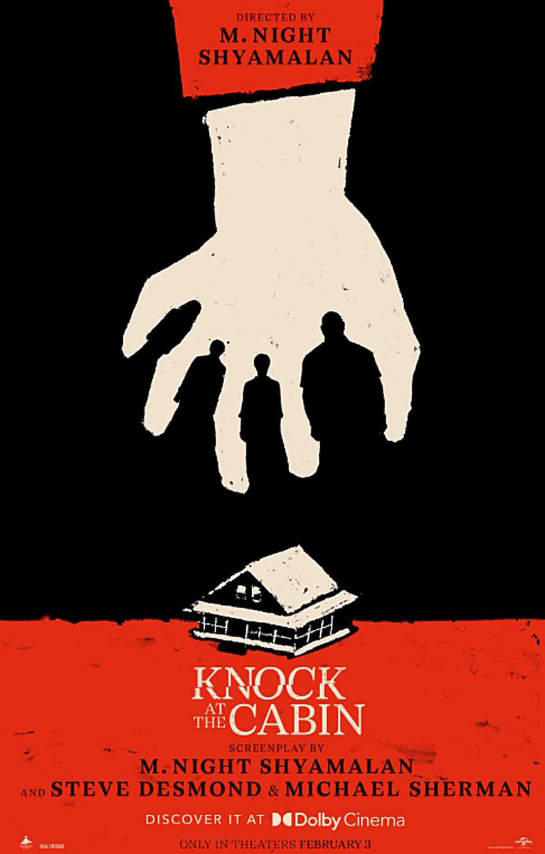 _admiral_atlas_'s tweet photo. First time watch. 
@dropdamicpod 
#knockatthecabin https://t.co/Q2NucoDI8k