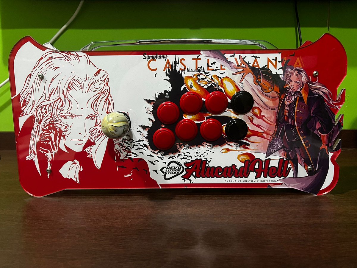 Alucardhellx's tweet image. Arcade restaurado com sucesso. Valeu @RevolutionStick  ❤️❤️❤️