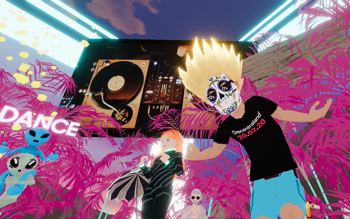 Happy 4th Birthday <a href="/decentraland/">Decentraland</a>! 🥳