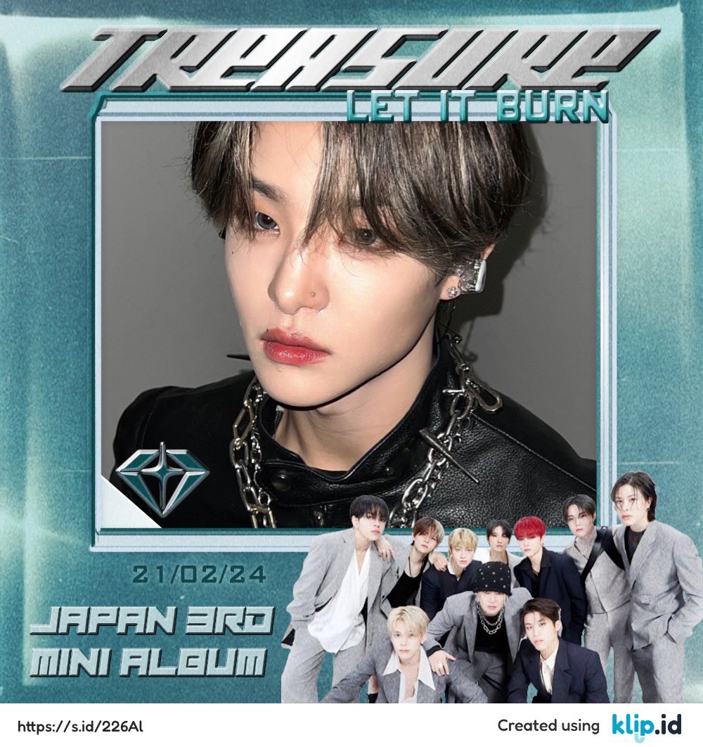 jithoon's tweet image. Salutations, comrades. We have assembled in jubilation to commemorate this special day regarding TREASURE's newest Japanese release. Using Twibbon and joining the giveaway would be highly appreciated. We also anticipate to receiving your good wishes. Thank you for your attention!