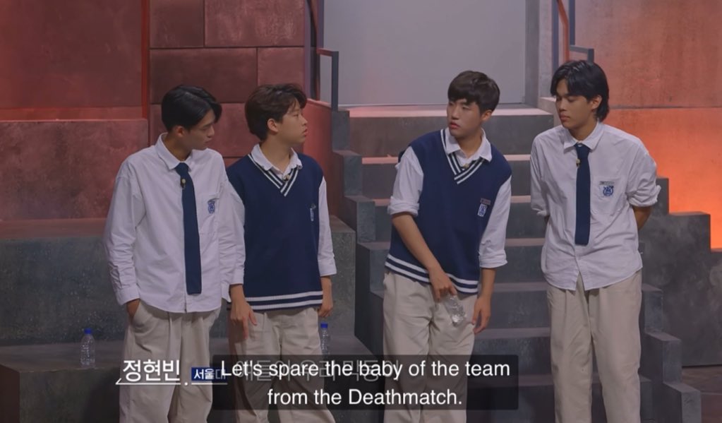 wuvvyduvvy's tweet photo. (spoiler)

THE deathmatch that i was waiting for — harvard vs. snu, but team harvard stand no chance against these 4 genuises. 👏🏻 
#universitywar #eliteleague https://t.co/f0Eb0ua4ts