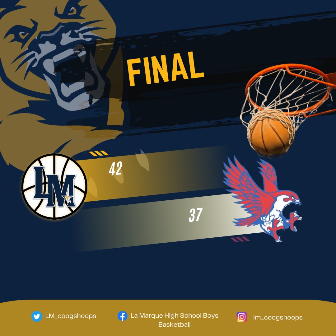 Leading Scorers

Brendan Harris - 10 <a href="/BrenHarris22/">Brendan</a>
Derrick Edison - 8
Je'Caryous Oliver - 7 <a href="/jd_shiesty/">Je’Caryous Oliver</a>
<a href="/dubiousdubb/">Coach W. Brent Lartigue</a> <a href="/BobbyBroussar13/">Coach Bobby Broussard</a> <a href="/BCWilliams71/">Brandon C. Williams</a> <a href="/JamesAtGalvNews/">James LaCombe</a> <a href="/JonPoorman/">Jon Poorman</a> <a href="/almontanoo/">Al Montano</a> <a href="/hoopinsider/">Hoopinsider</a> <a href="/LM_CoogFootball/">La Marque Cougar Football</a> <a href="/THE_LMHS/">THE LMHS</a> <a href="/TexasCityISD/">Texas City ISD</a> @TedDunnam <a href="/Extraeyesmedia/">Bobby Benjamin/Mr. Eyes</a>