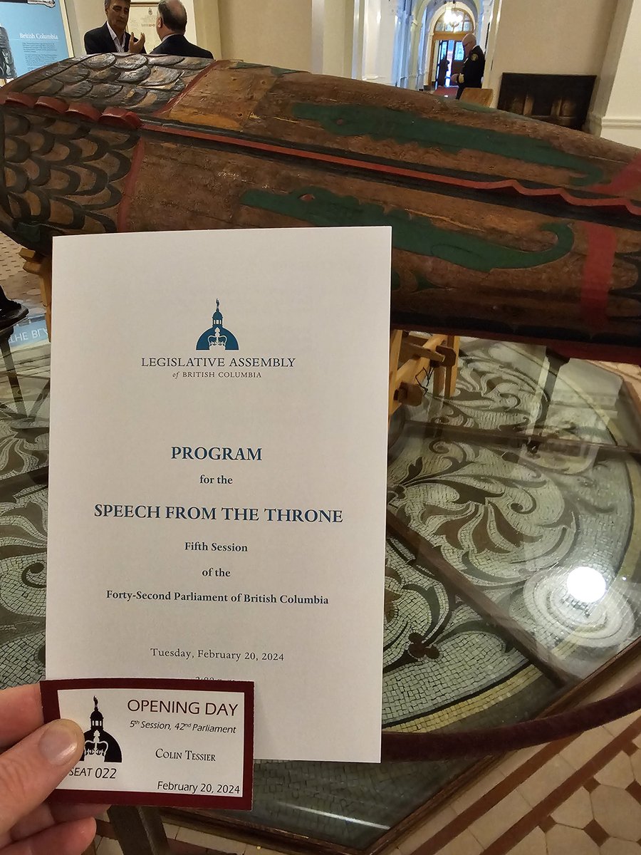 On behalf of <a href="/THSVic/">Threshold Housing Society</a>, I am grateful for the privilege to have attended the Speech from the Throne today. The integration of Lekwungen culture and ceremony into the process was a highlight. Well done today, <a href="/LGJanetAustin/">Janet Austin</a>. Thank you, <a href="/GraceALore/">Grace Lore</a>, for the kind invitation.