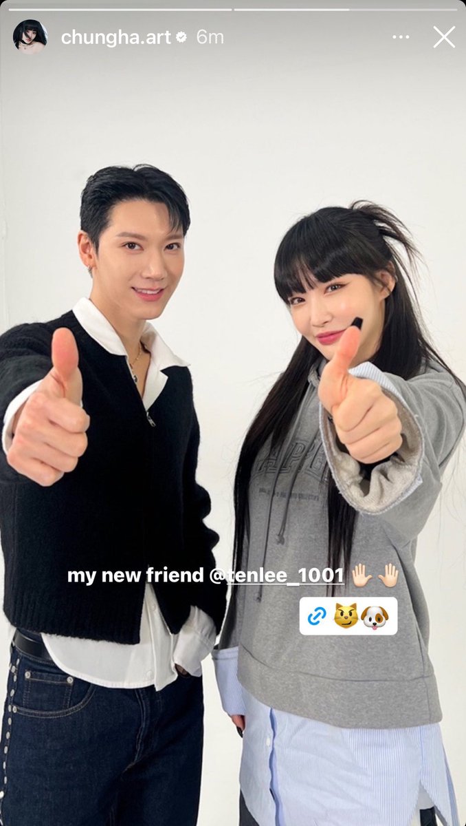 _peachsays's tweet image. อ้ากก น่ารักทั้งคู่เลย 

#TEN_TEN #FRIENDREQUEST