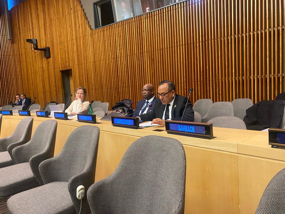 ‘Salvage multilateralism from ongoing erosion’. On revit. of UNGA’s work, today, I - ✅welcomed holding GA Sessn when SC fails 2 act on int’l peace & security ✅appreciated recent GA res seeking ICJ adv op on climate chng & on legal status of 🇮🇱 practices in Occup 🇵🇸 Territories