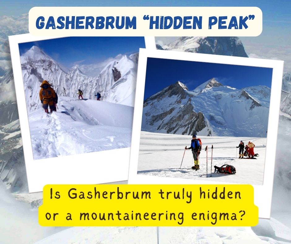 danielmazur's tweet photo. Is Gasherbrum truly hidden or a mountaineering enigma? Explore the mystique behind the name – Hidden Peak's secret allure. 🏞️🤔
#HiddenPeakQuery #gasherbrum #hiddenpeak #mystique #mountaineering #adventure #summitclimb
https://t.co/ezxb7OTxMn https://t.co/wTAYuEgpNQ
