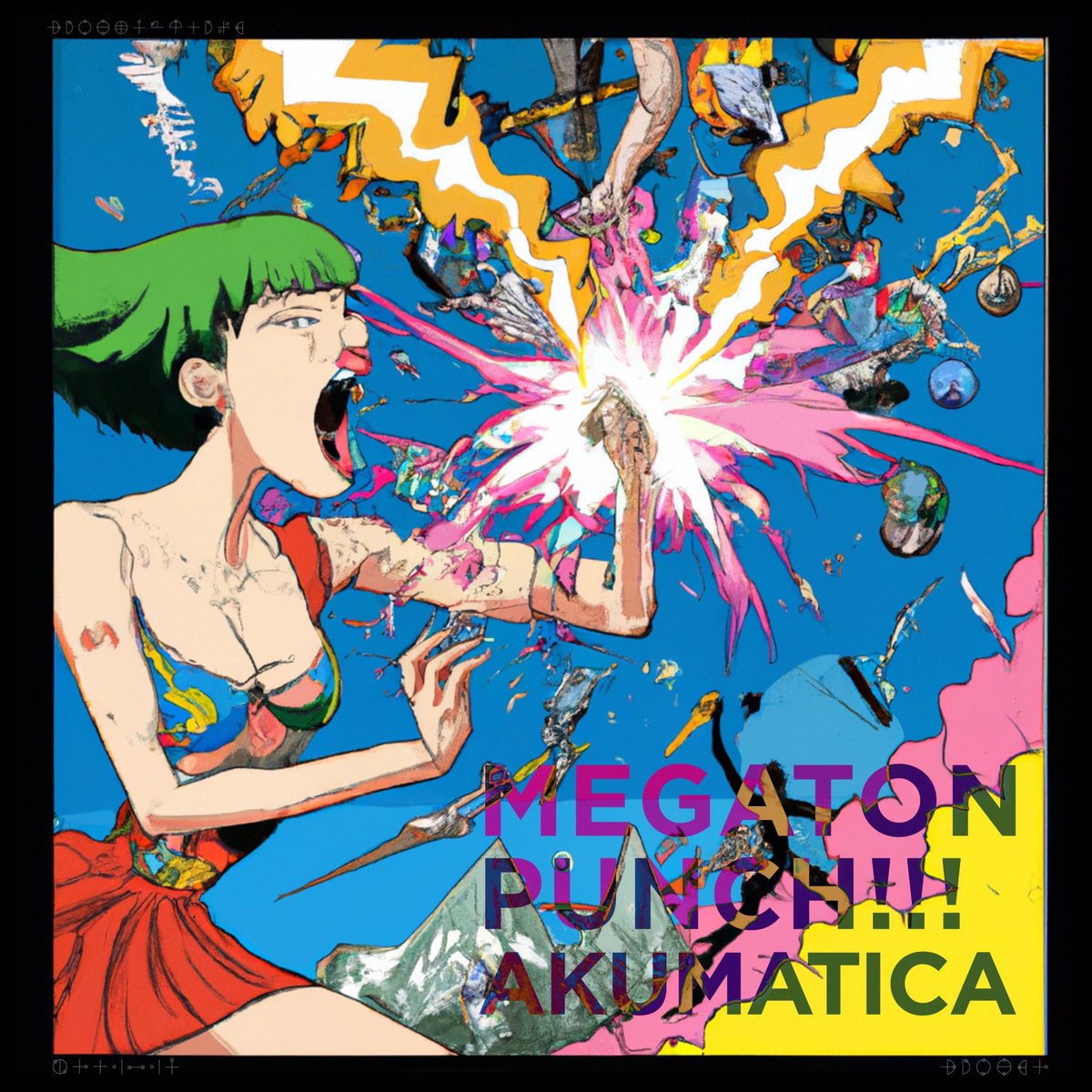 TAKA_C2023's tweet photo. 本日から配信開始の
AKUMATICA -MEGATON PUNCH!!!-

M2. 怪盗☆AKUMAX!?

M7. 僕が僕じゃないみたいな青い春

UH4さんと共同作曲させていただきました‼︎

2024.2.28 渋谷WWWで記念すべき1stワンマンもあるので是非チェックしてみて下さい‼︎

https://t.co/aijX916F1z

#AKUMATICA https://t.co/2YMw1z7QDf