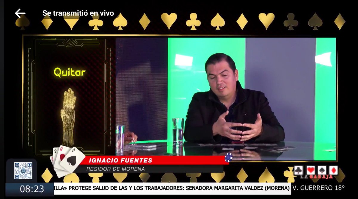 NachoFuentesDgo's tweet photo. Agradezco a @BrendaMaurerGGL y al equipo de #LaBaraja por la invitación al programa. Fue una experiencia enriquecedora hablar sobre temas políticos y generales. ¡Gracias por brindarme la oportunidad de compartir mis ideas!
Link:
https://t.co/RtAMQgAf9u https://t.co/FMCZ6zFo2B
