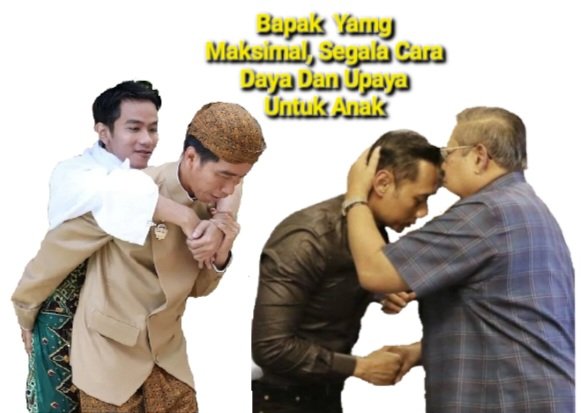 RomitsuT's tweet photo. Kebetulan sang Bapak adalah Presiden masih aktif 2 periode dan Mantan Presiden 2 peride. 

2 Bapak yang LUAR BIASA, dan hebatnya hanya ada di Indonesia yg konon katanya sebagai negara Demokrasi Terbesar ke 3 di dunia. 

Pelajaran berharga bagi bapak bapak  untuk anak anaknya. https://t.co/TT80iY8u1N