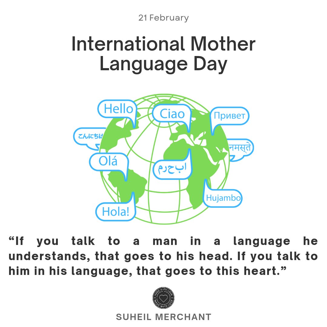 #InternationalMotherLanguageDay #communications #communicationtips #languageproficiency #worldisone