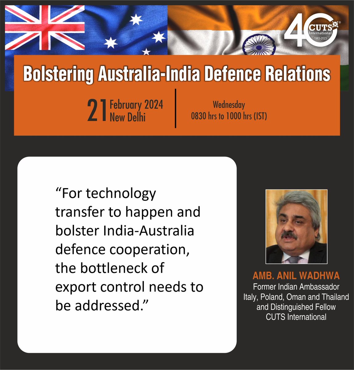 📢Live Now Insights from Bolstering #Australia #India Defence Cooperation Join us at: youtube.com/watch?v=QZGPVu… @psm_cuts @BassiJustin @ASPI_org @AJS_subdriver @nmfindia @bc_cuts @puru_354 @MBhonsale #IndoPacific #Defence #Cooperation