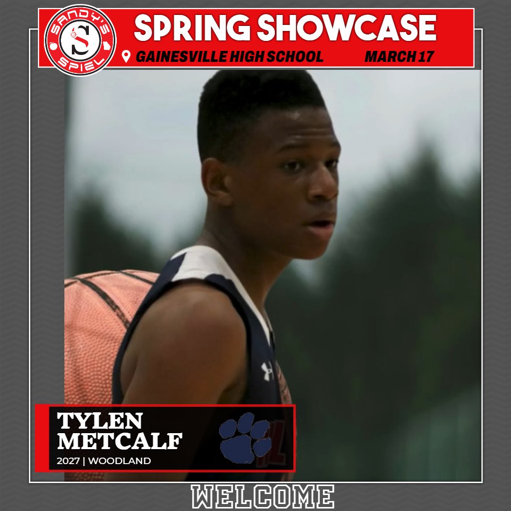 Welcome 2027 5-11 G Tylen Metcalf (@WHS_CATS_BBALL) to the #SandysSpielSpringShowcase! JOIN HIM: sandysspiel.redpodium.com/2024-sandys-sp…