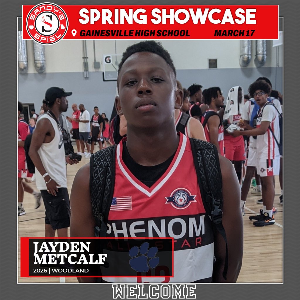 Welcome 2026 6-0 G Jayden Metcalf (@WHS_CATS_BBALL) to the #SandysSpielSpringShowcase! JOIN HIM: sandysspiel.redpodium.com/2024-sandys-sp…